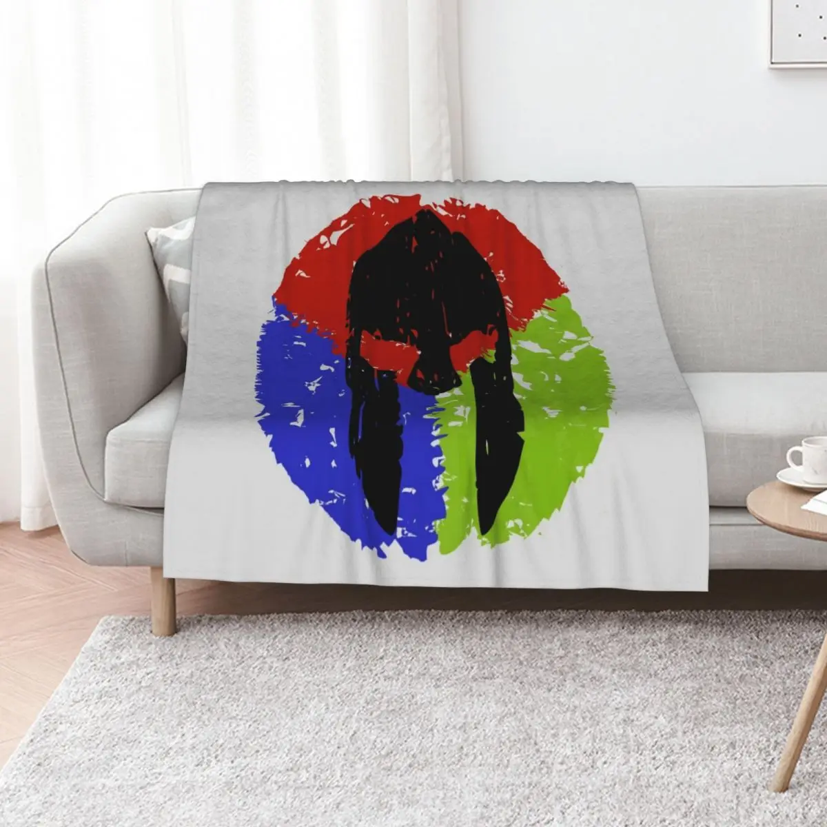 Spartan colors Throw Blanket Extra Large Throw Giant Sofa Plush Sofa Quilt heavy to sleep Bed Blankets