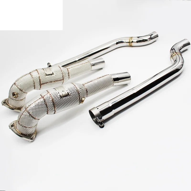 Head Section High flow Pipes Exhaust Pipes branch downpipe Exhaust Pipe with catalyst For Maserati Gran Turismo/GT 4.2 