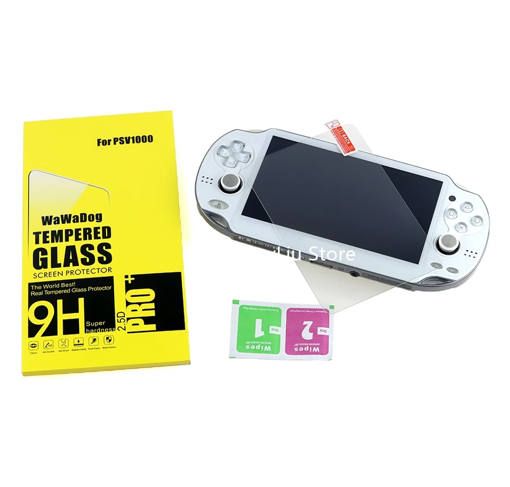 10sets/lot Front glass film+Back HD Clear Screen Protective Film Surface Cover For Psvita PS Vita PSV 1000 LCD Screen Protector