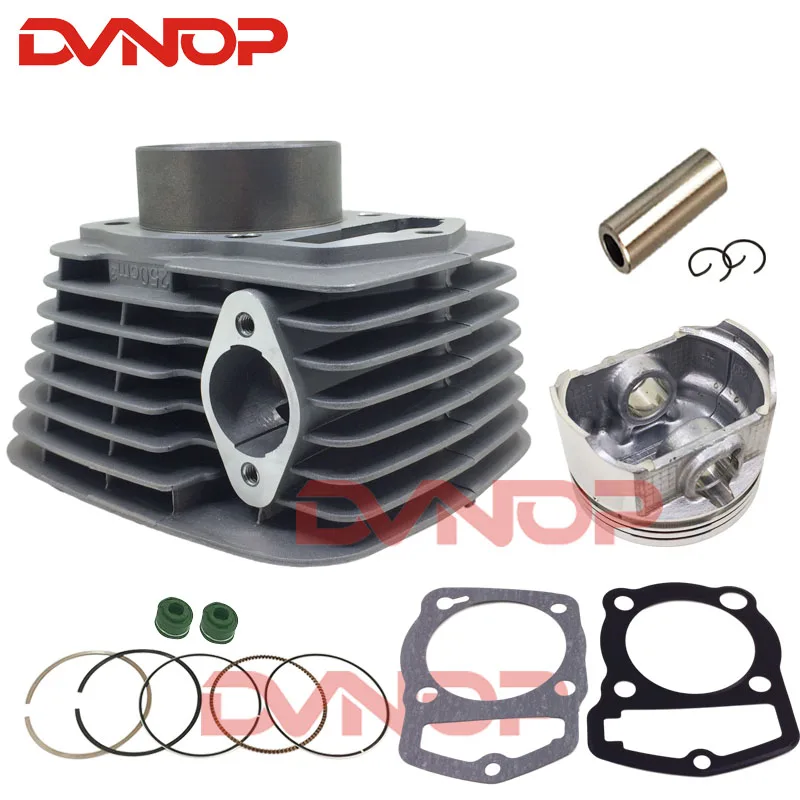 

Motorcycle Cylinder Piston Ring Kit 65.5mm For LONCIN RE250 CBP250 GP250 CB250 GTY TGR CQR KAYO BSE 250 Dirt Bike QUAD ATV