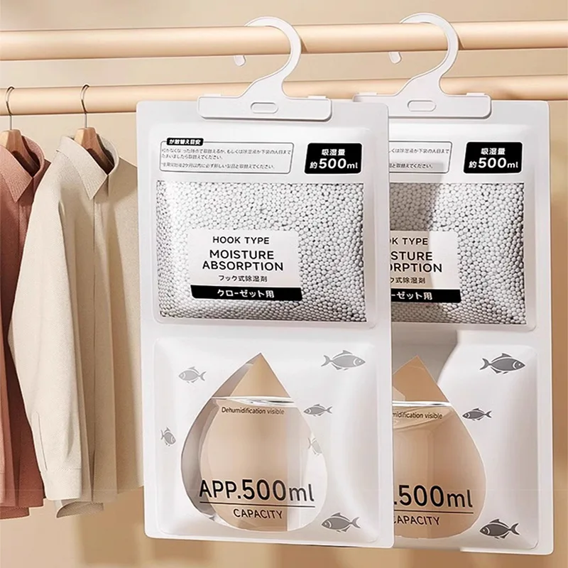 4308 Moisture Control Bags for Home - Effective Anti-Damp Solution for Cabinets & Dorms Dehumidification bag desiccant