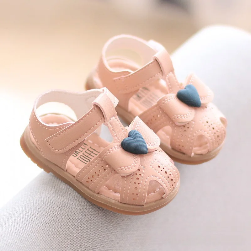 Summer Baby Shoes Girls Sandals 0-2 Year Old Shoe Children Anti-skid Soft Soles Walking Princess Shoes сандалии для девочек