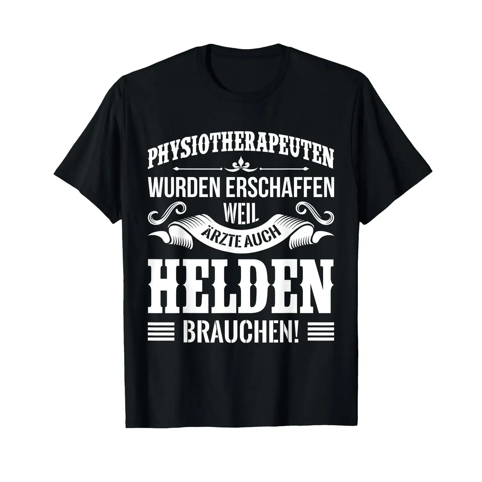 Physiotherapist T Shirt German Language vintage Washed Top For Everyday Wear Stretched Comfortable designer clothes graphic