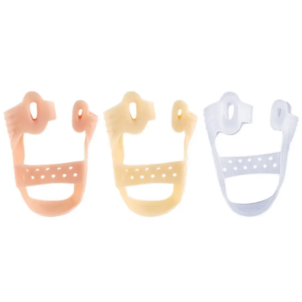 แถบยืดหยุ่นดึงนิ้วเท้า Valgus Corrector ลดความดันออกกําลังกายสายรัด Toe Straightener Pads Thumb Adjuster Bunion Protector