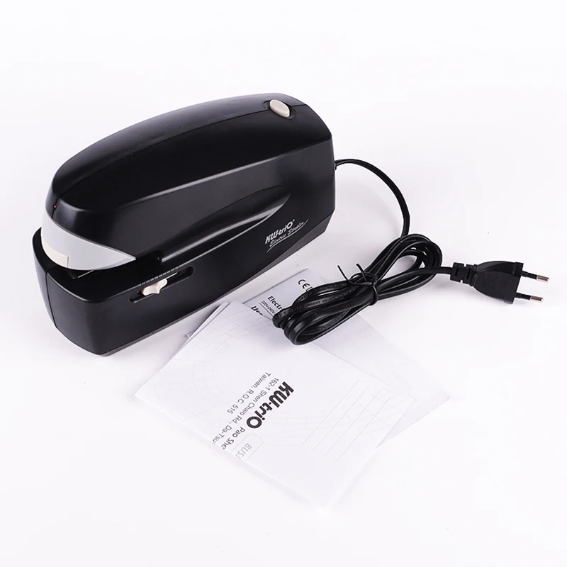 

25 Sheets Automatic Stapler Electric Paper Book Stapler Office School Binding Stationery