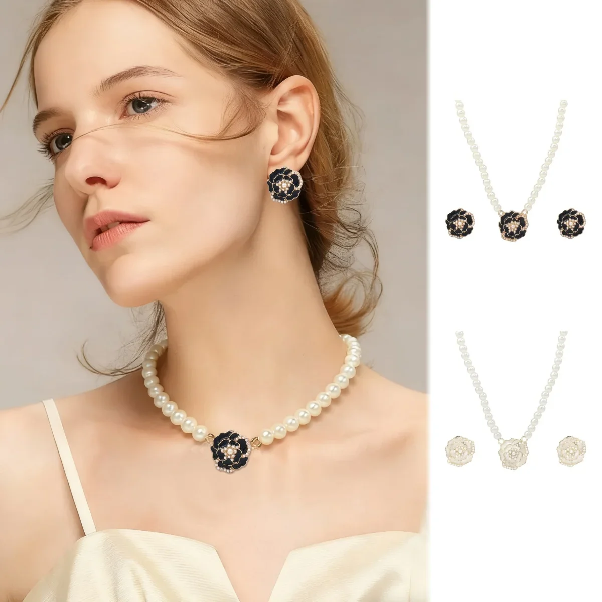 Elegant White Pearl… - image