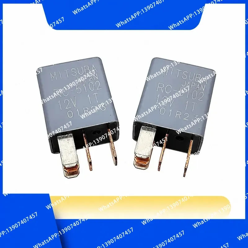 RC-5102 12V 5 Pins, Car Fuse Box Air Conditioning Fan Relay