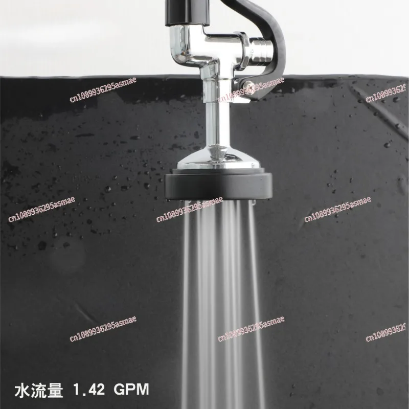 High Pressure Boosting Shower Head Water Saving Handheld Spray Kitchen Hardware Accessory