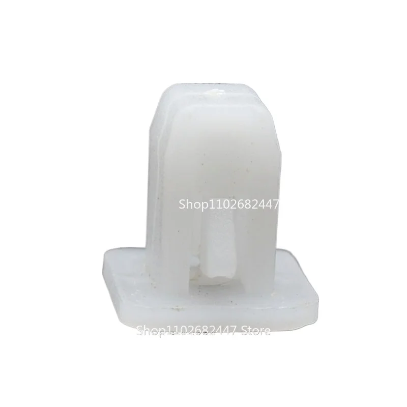 50PC Car Cover Fender Door Clamp Panel Clamp Plastic Holder Bumper Fastener White Square Rivet 8mm