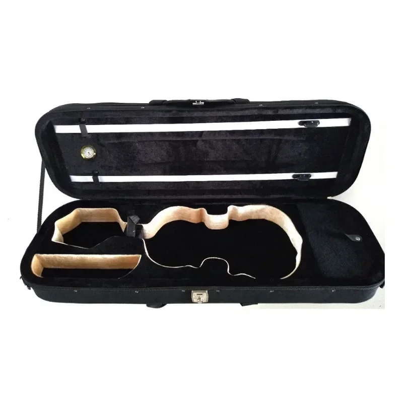 High-quality violin case, double-sided strands, black beige, moisture meter case