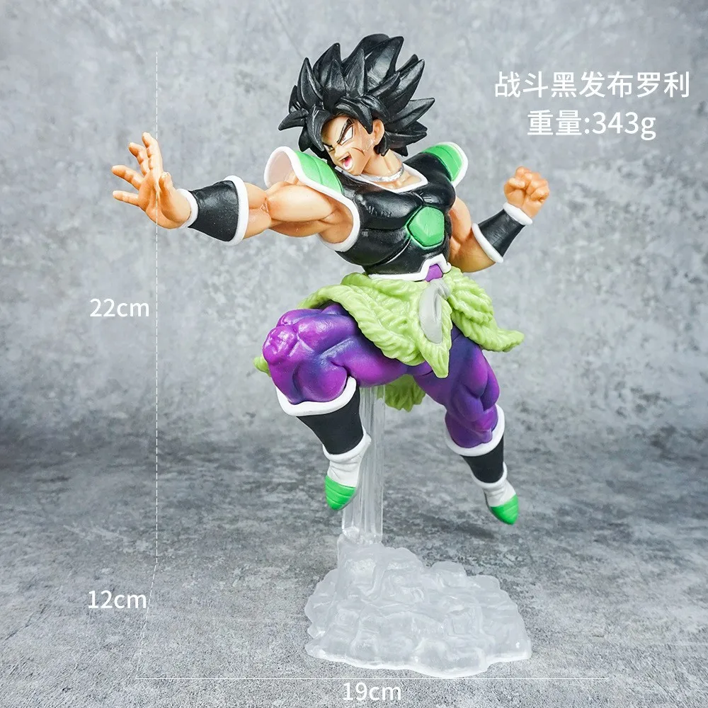 コミック・アニメ dragon ball Broly figure Bandai Dragon Ball Z Фигурка Broly Super Saiyan Broli PVC 24 см