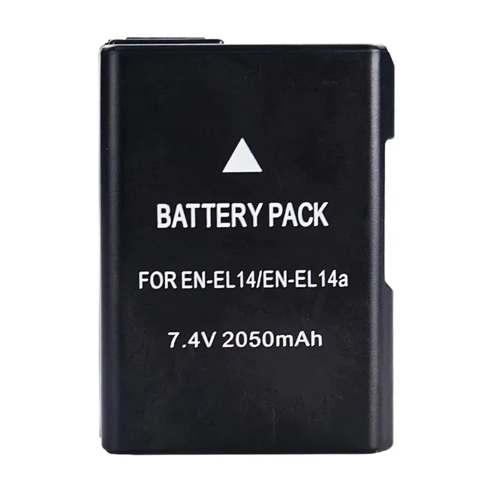 2050mah EN-EL14a EL14 CAMERA BATTERY EN-EL14 For Nikon P7000 P7100 P7800 P7700 D3100 D3200 D3300 D3400 D3500 D5600 D5100 D5300