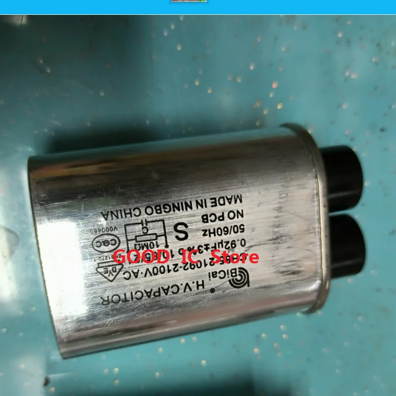 1PCS new BICAI socket 3+3 4.8-6.3MM CH85 2100V AC high-voltage capacitor 0.9UF 0.92UF 0.95UF 1.05UF 1.00UF 1.05UF 1.1UF 1.14UF