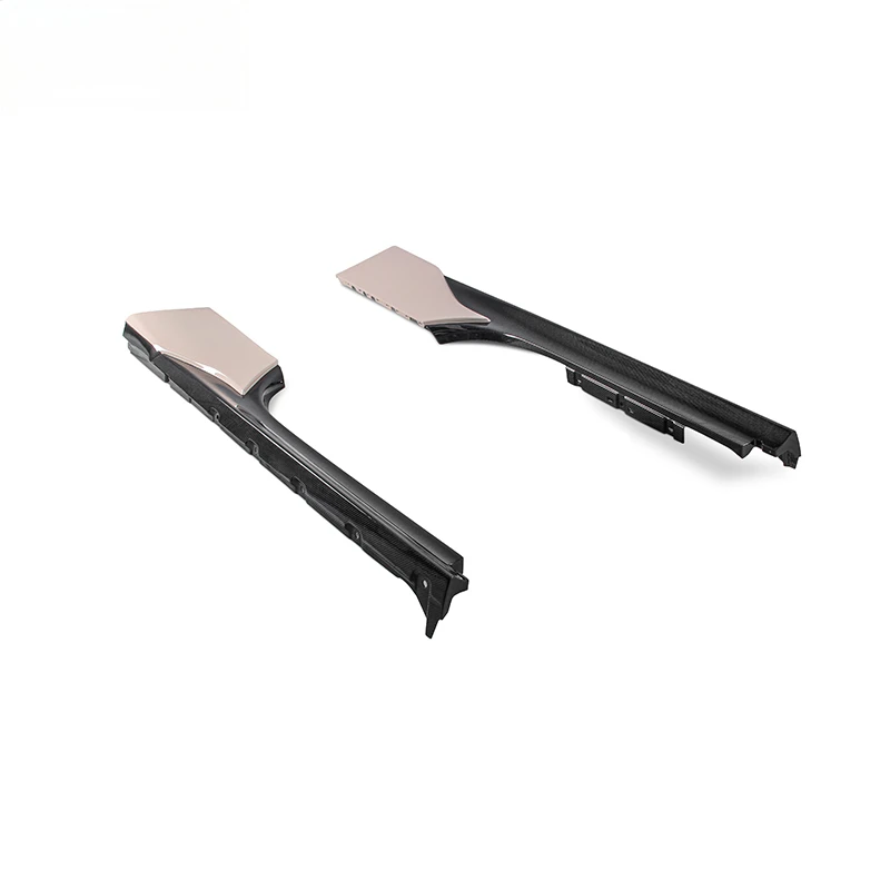 High Quality OEM Style Prepreg Dry Carbon Fiber Side Skirt Body Kit Exterior Modification Parts Fit For SF90 Stradale Spider