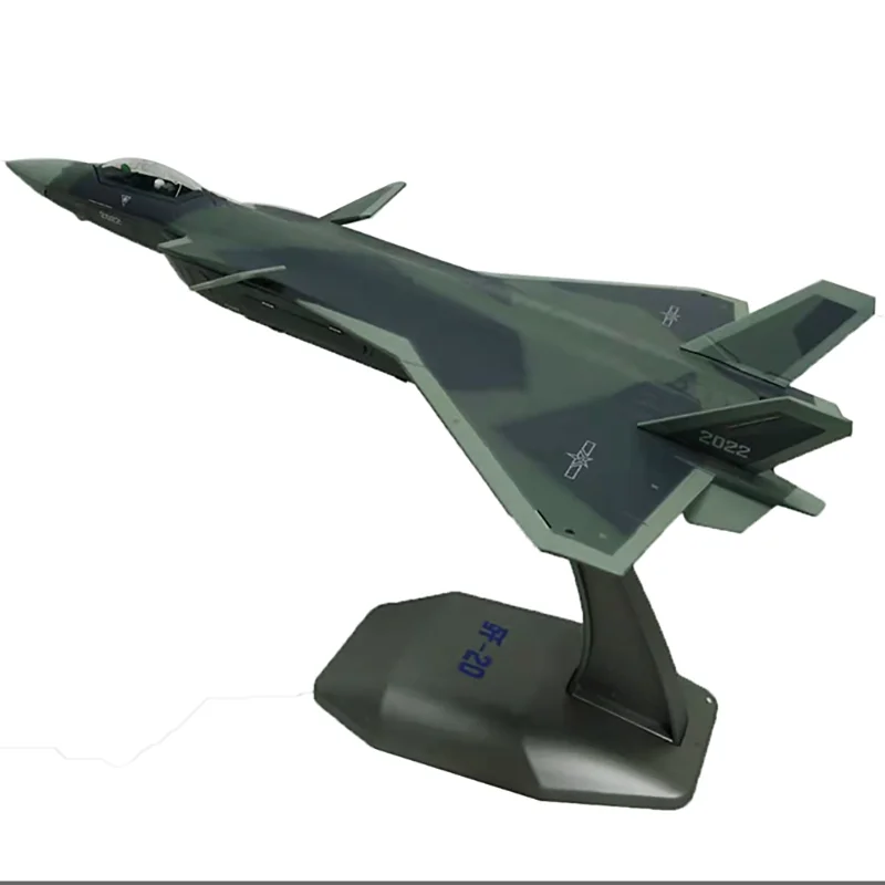 

1:72 Scale J-20 Alloy Split Camouflage Aircraft Model J-20 Simulation Refined Version Of Military Model Aircraft Collection Gift