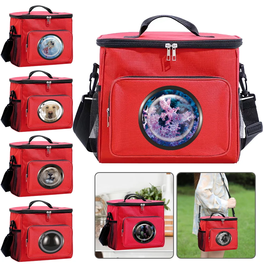 

Insulated Thermal Handbag Lunch Bags LunchBox Waterproof Camping Organizer Case Cooler Food Storage Boxes New Window Series