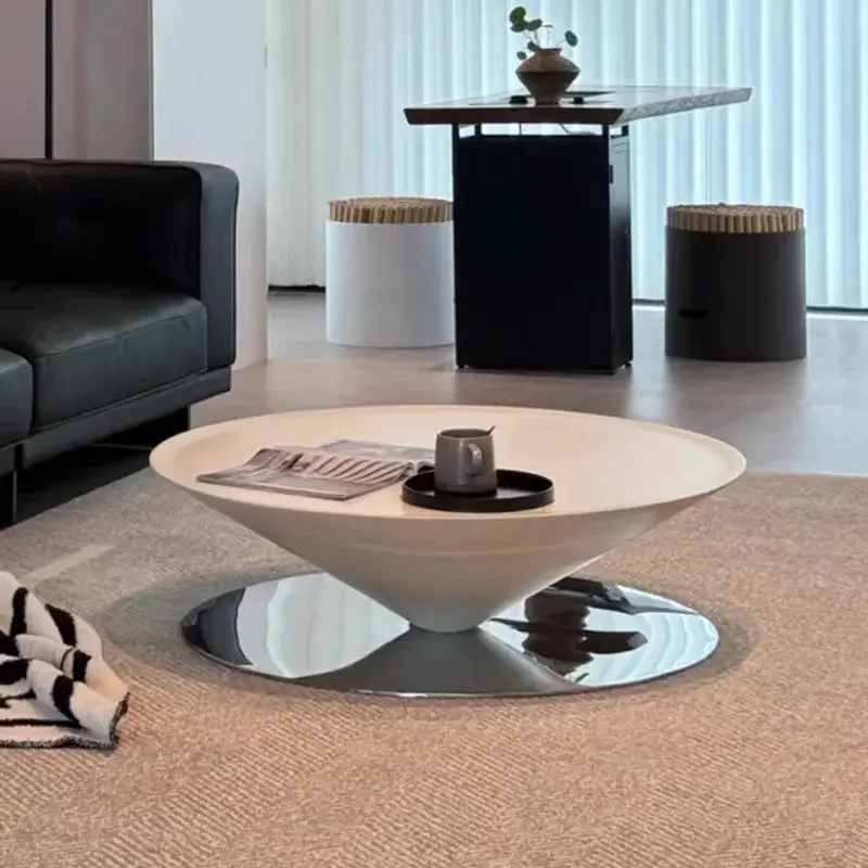 Room Acrylic Living Coffee Table Metal Gold End Rustic Oak Glass Square Storage Coffee Table Mesa Para Sala Luxury Furniture