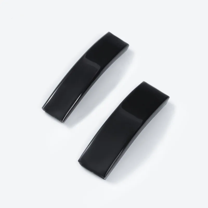 Black 50 pcs 8x3mm 12x3mm plates bracelets parts