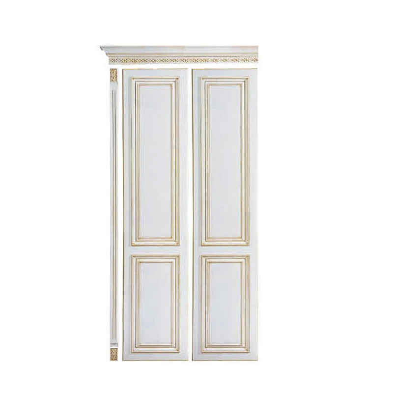 

Modern Popular Solid Wood White Children's Wardrobe Clothes Cabinet Door