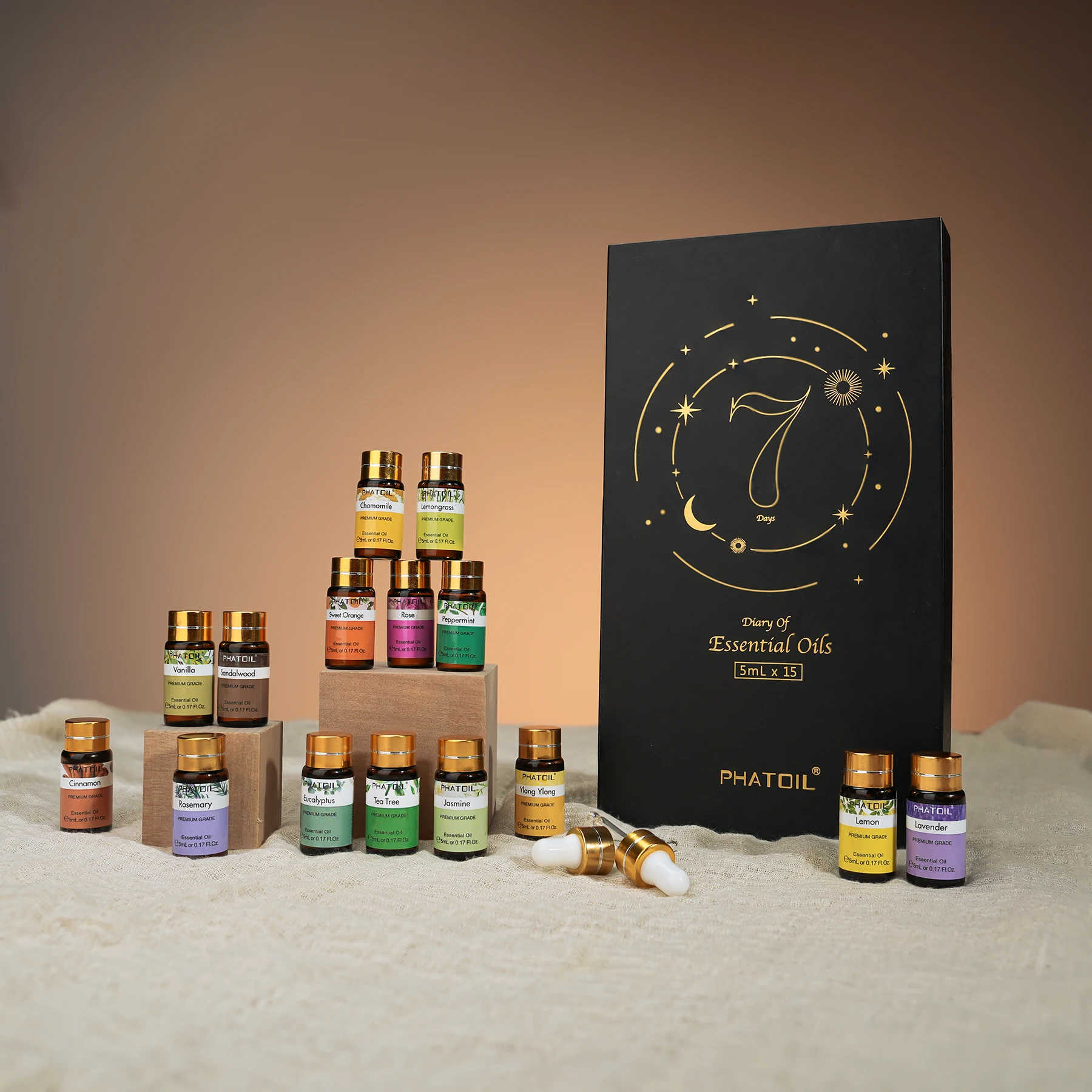 Home Fragrance Eucalyptus - PHATOIL 15pcs x 5ml Essential Oil