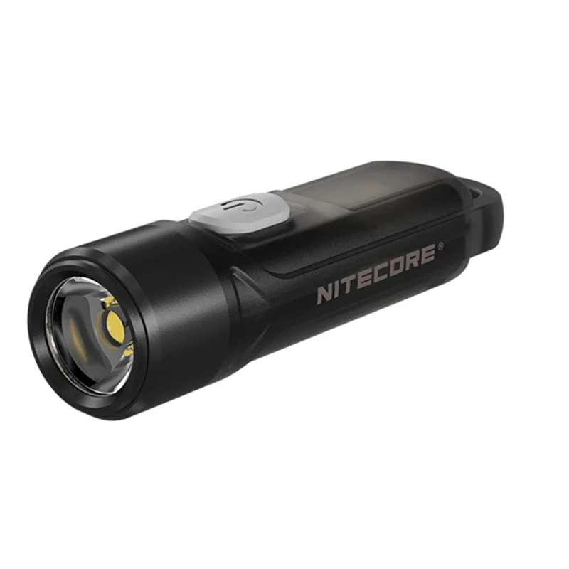 

Built-in Battery Auxiliary Red+Blue Triple Lihgt LED Flashlight NITECORE TIKI Keychain Light 300Lumens USB-Rechargeable