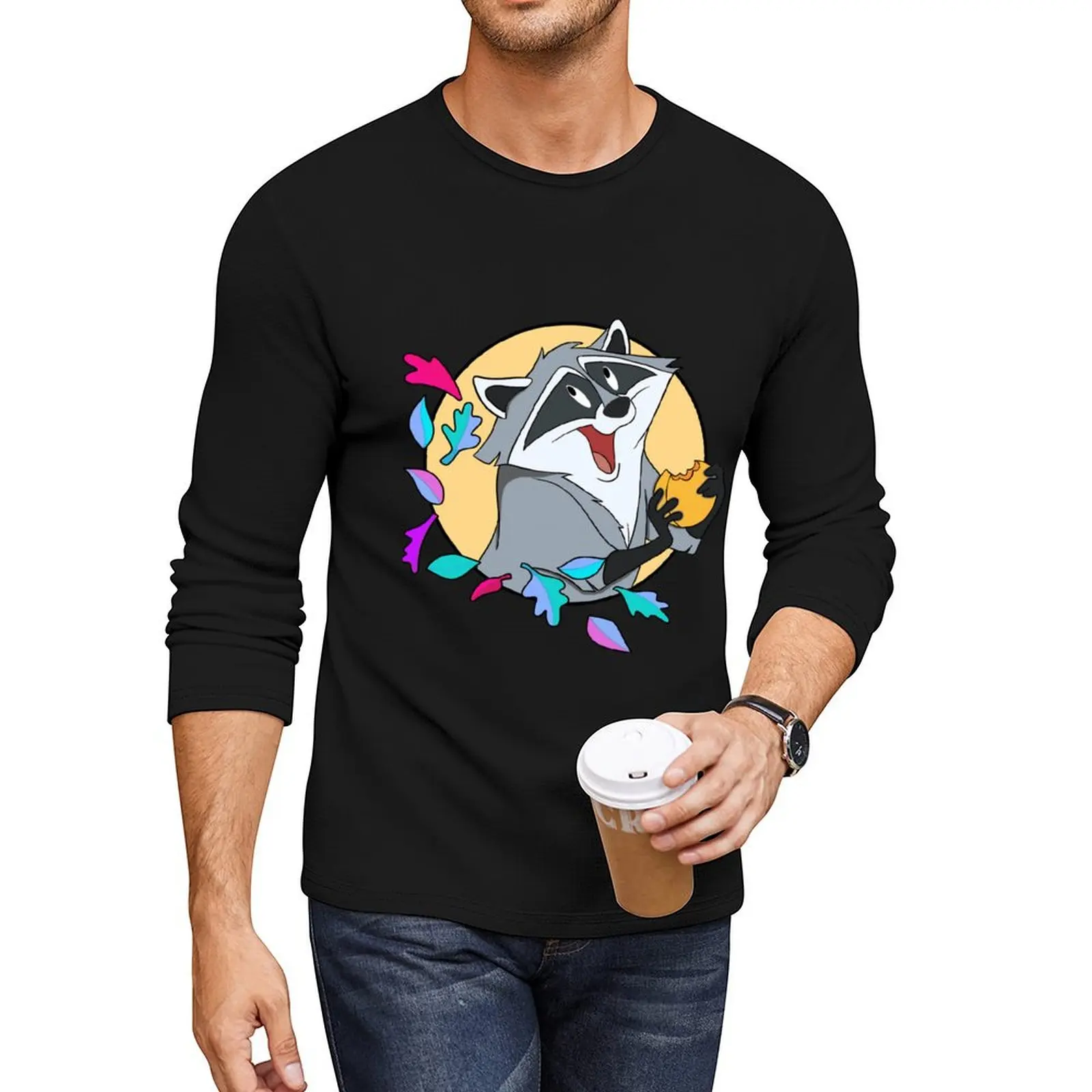 

Meeko with Biscuit \t \t Long T-Shirt sublime t shirt boys t shirts tshirts for men