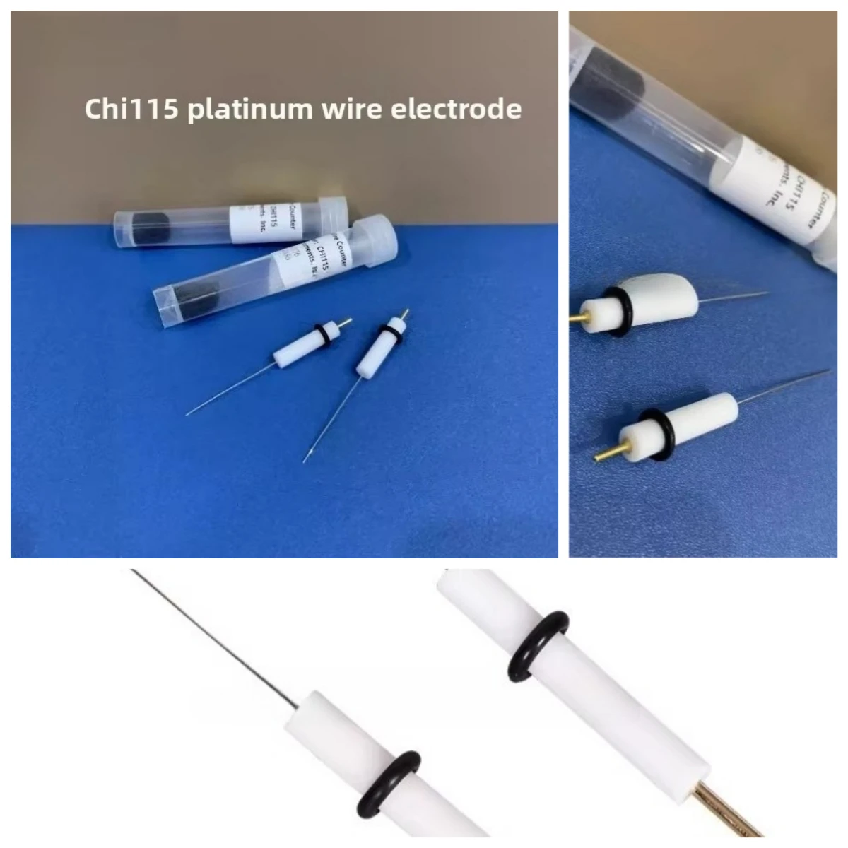 CHI115 Platinum Wire Counter Electrode 0.5 * 35mm Platinum Wire Electrode for Electrochemistry