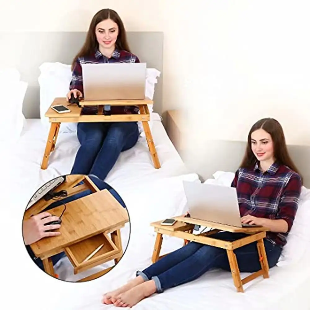 Mesa ajustável do portátil e portátil Floor Chair Set, Multi-Use Standing Desk, assento confortável, casa ou escritório, suporte de volta