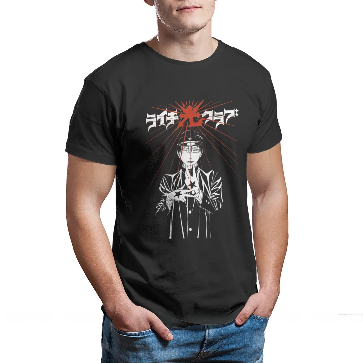 Litchi Hikari Club Junji Ito Casual Punk camiseta mujer Faion Top Quali Material otro 00% diseño único ropa de calle