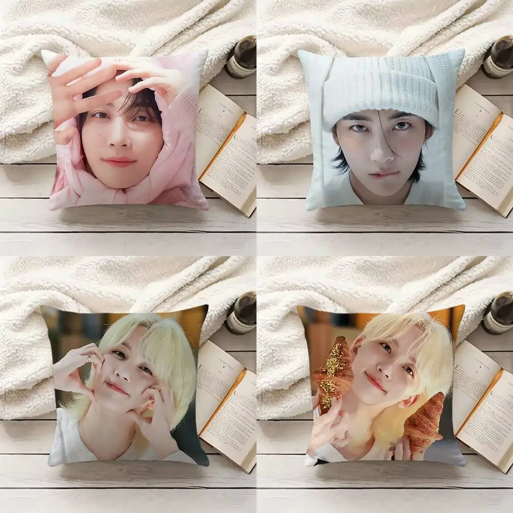 

J-JEONGHAN Pillow Cover Sofa Cushion Cover Home Room Decoration Children Gift
