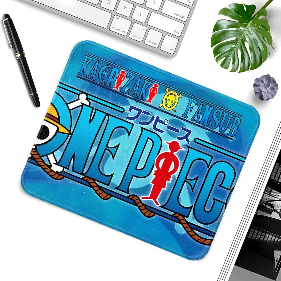 OneS P-ieceS Logo Mouse Pad Keyboard Mouse Pad Game Console Pad Desk accessories office Pad Computer Laptop Pad rubber