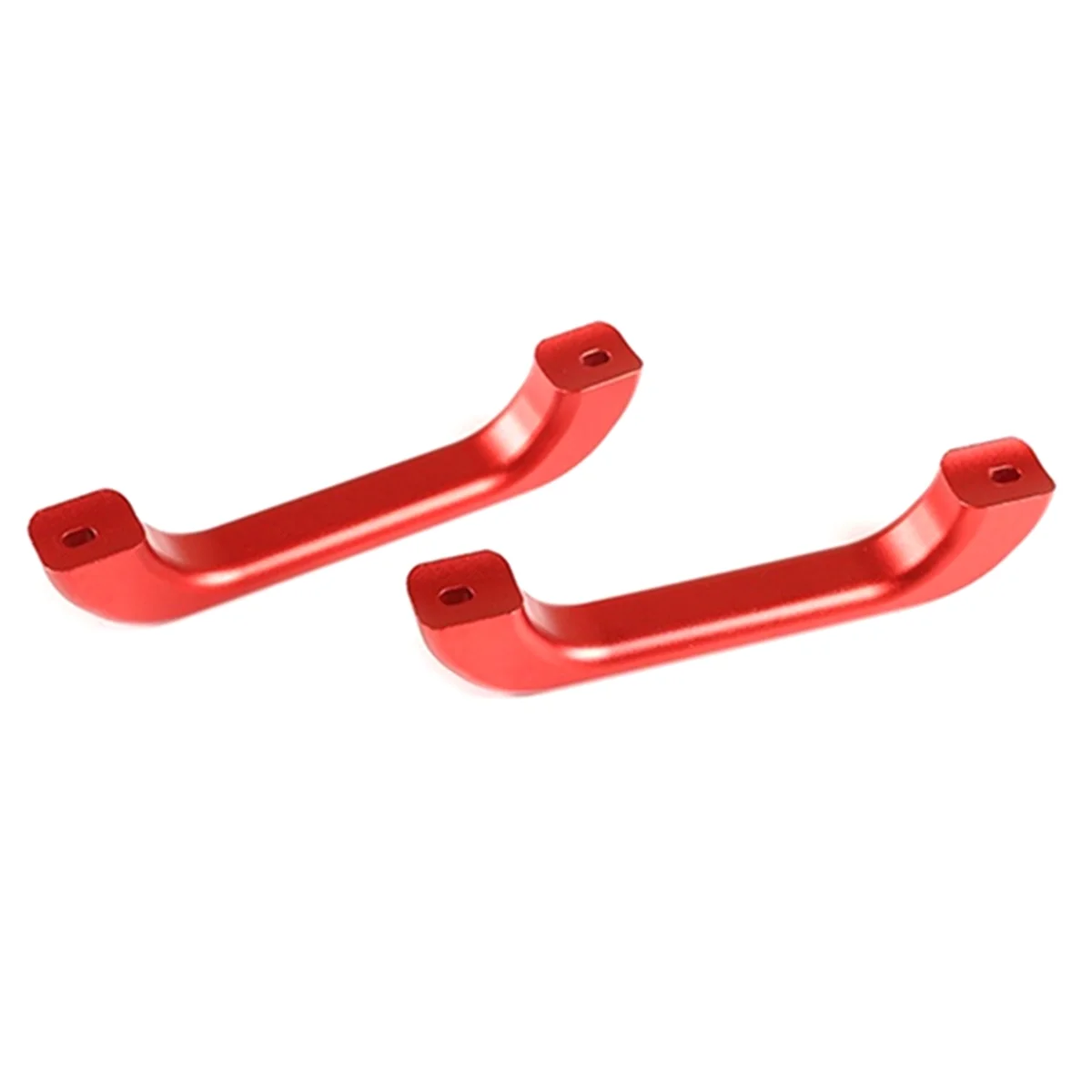 Гениальная 1 пара сплава, автомобильная ручка на передней стойке, внутренняя ручка на дверной стойке для Land Rover Defender 90 110 2004-2018, красный, прочный