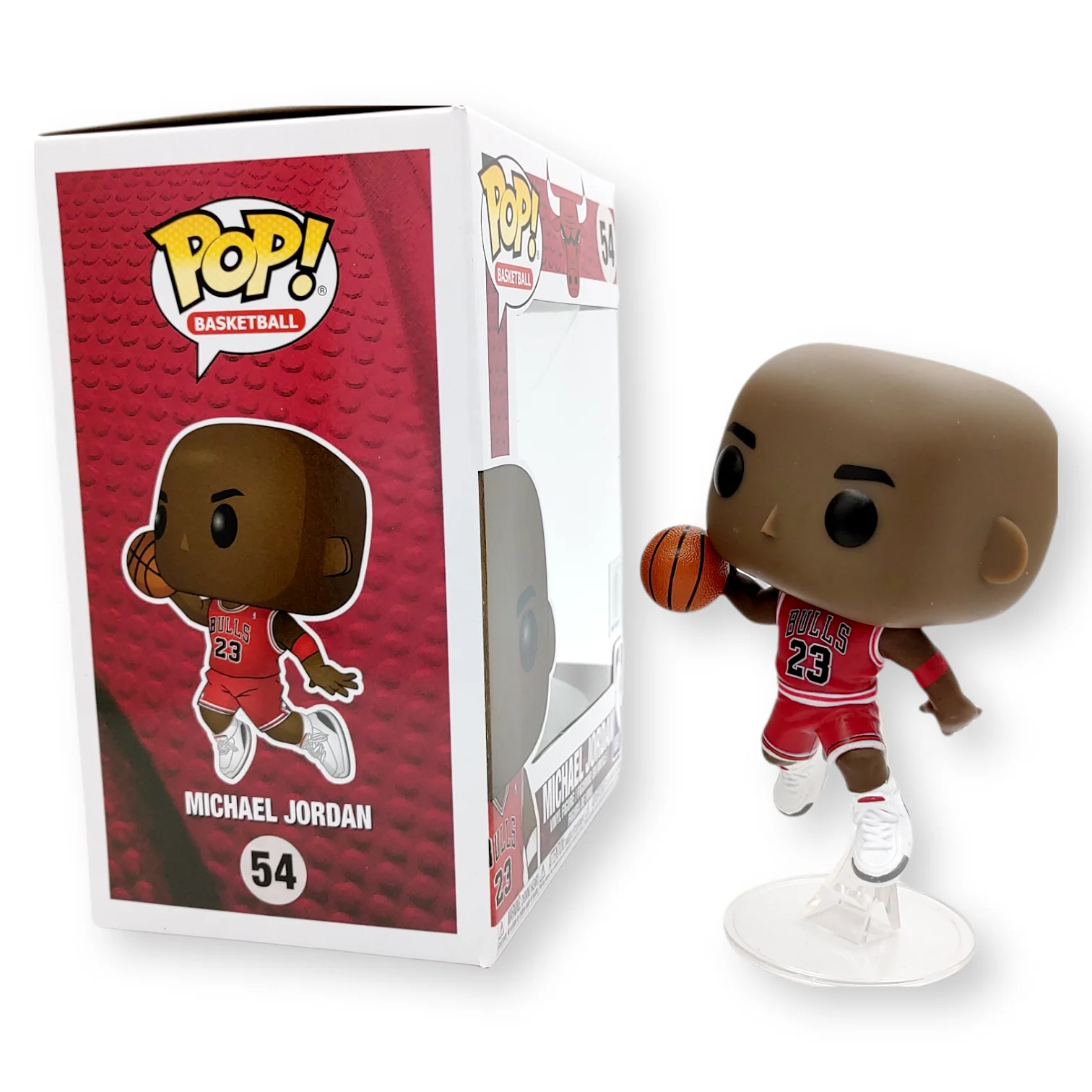 NBA Chicago Bulls Michael Jordan Vinyl Figure #126 #93 #54 Funko Pop Official Licensed Limited Edition Statue Gift for NBA Fans view 2