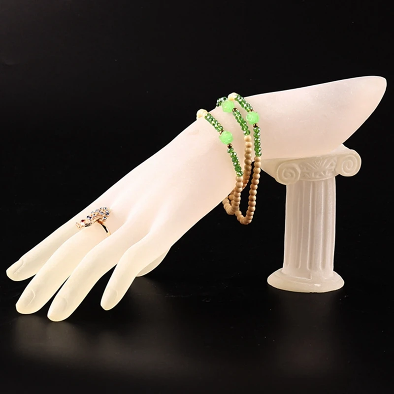 Mannequin Hand Finger Glove Ring Ring Bracelet Bracelet Watch Jewelry Display Stand Storage Box Stand