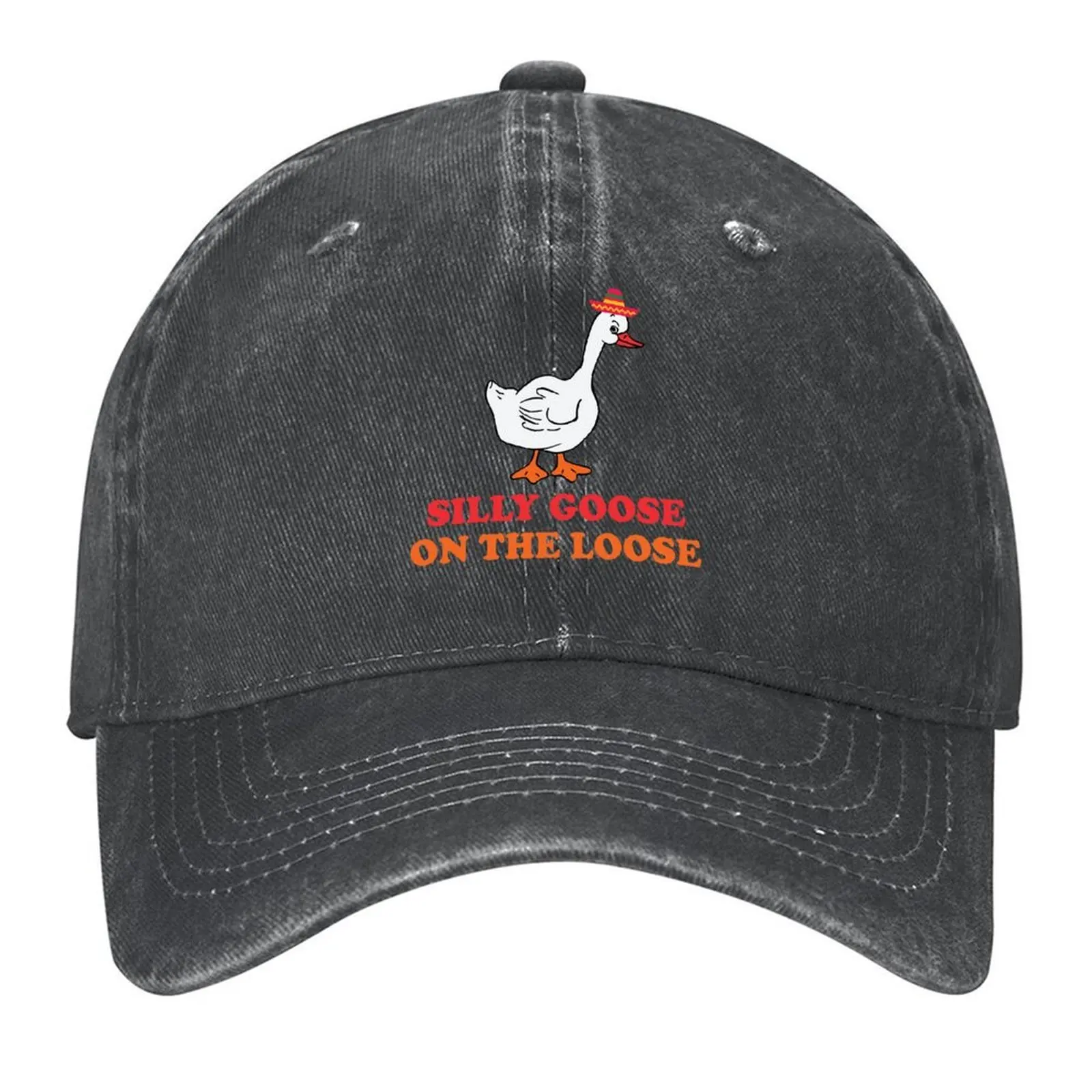 

Silly Goose One The Loose Baseball Cap Kids Hat Sports Cap Trucker Cap sun hat Men's Luxury Women's