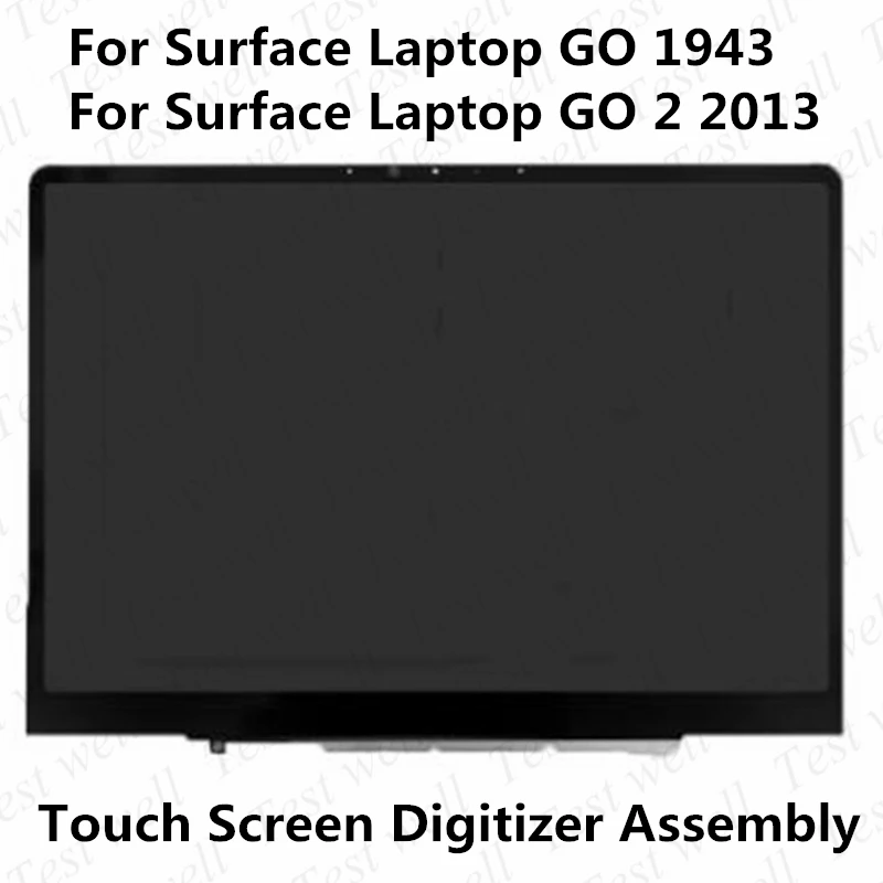 

Gread A+ 12.4" LCD Touch Screen Digitizer Panel Assembly For Microsoft Surface Laptop GO 1943 Microsoft Surface Laptop GO 2 2013