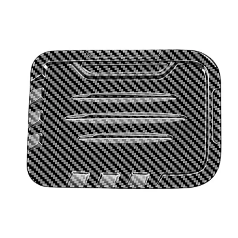 Car Carbon Fiber Fuel Filler Tank Cover Cap Decoration Cover for Toyota Alphard 40 Series 2023+ Car