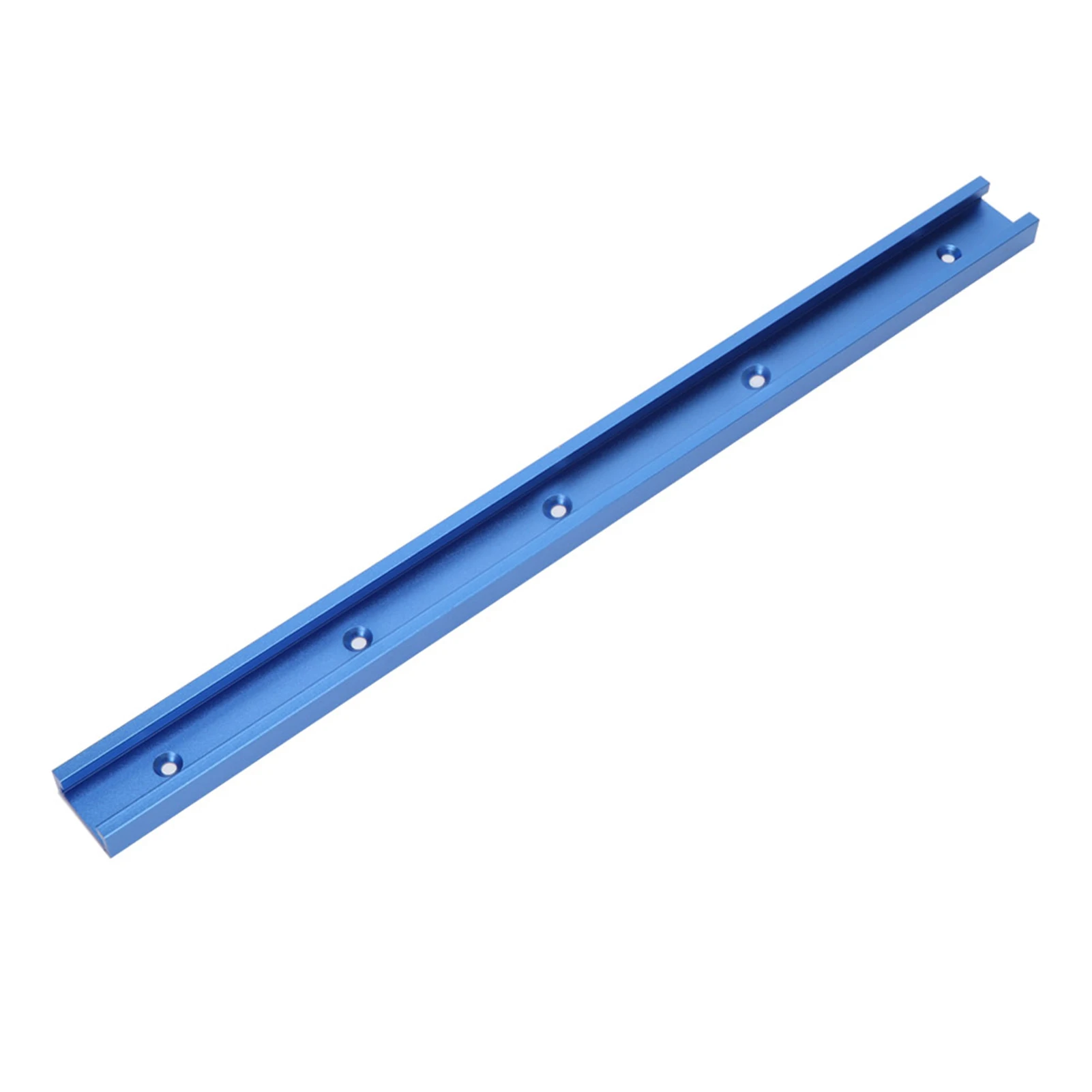 Inglete de ranura en T de aluminio, herramientas de plantilla de pista para mesa de enrutador de carpintería (800mm)