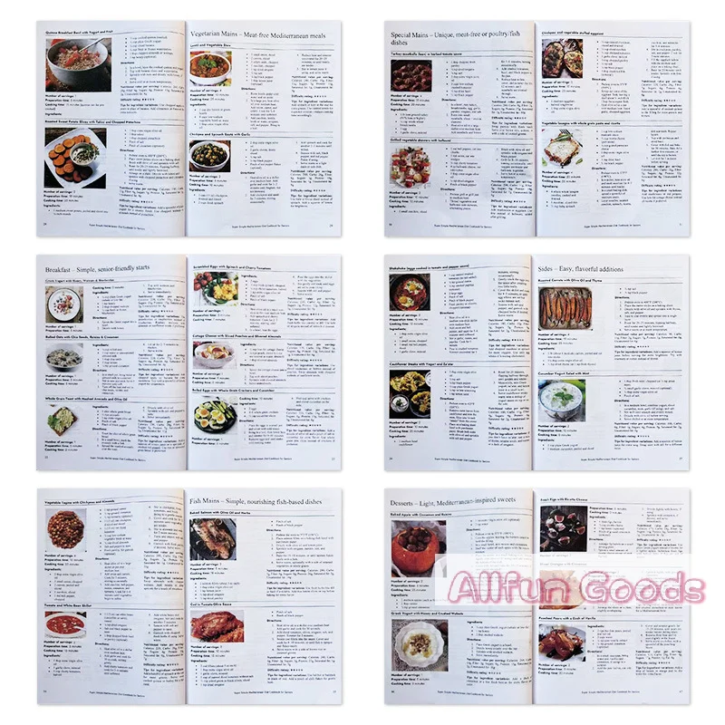[TG835]Simple & Easy Mediterranean Diet Cookbook For Seniors,Mediterranean Recipe Book
