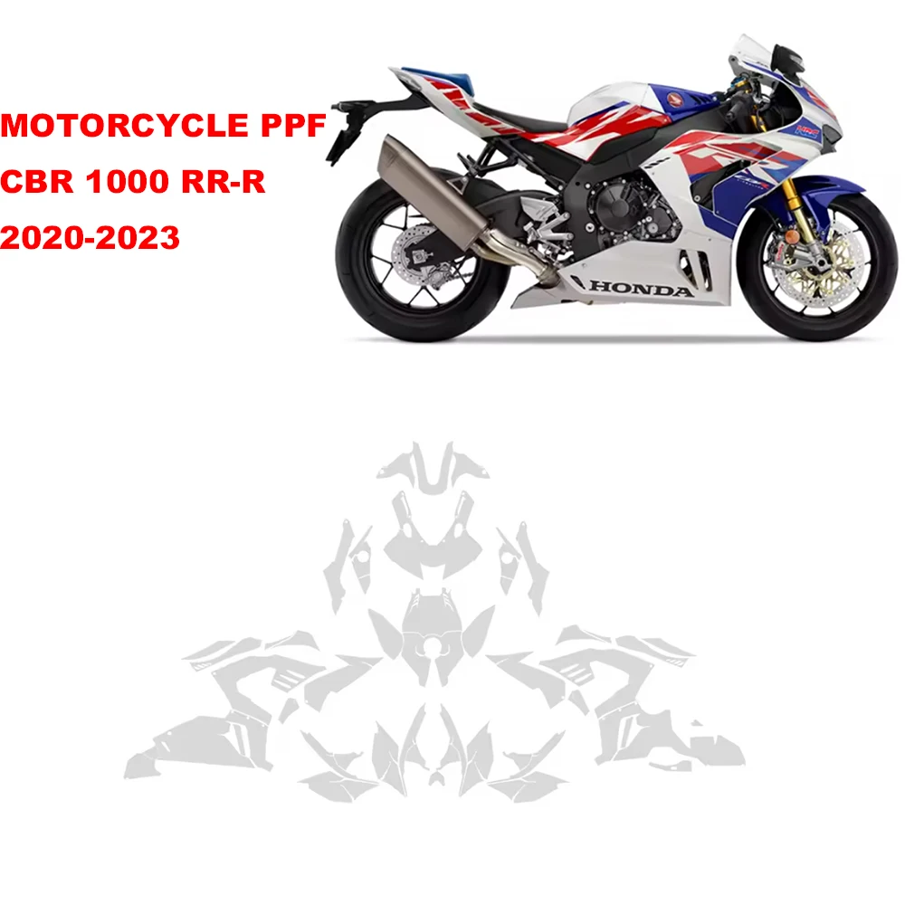 

For HONDA CBR1000RR R Motorcycle PPF TPU Paint Protection Film CBR 1000RR R Anti-Scratch Fairing Transparent Protection Film