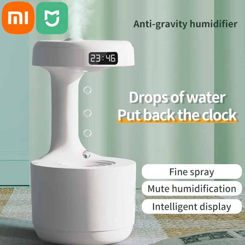 Xiaomi MIJIA  Anti-Gravity Humidifier Aroma Portable Diffuser Small Household Mute Air Humidifier Bedroom Air Purification Fog