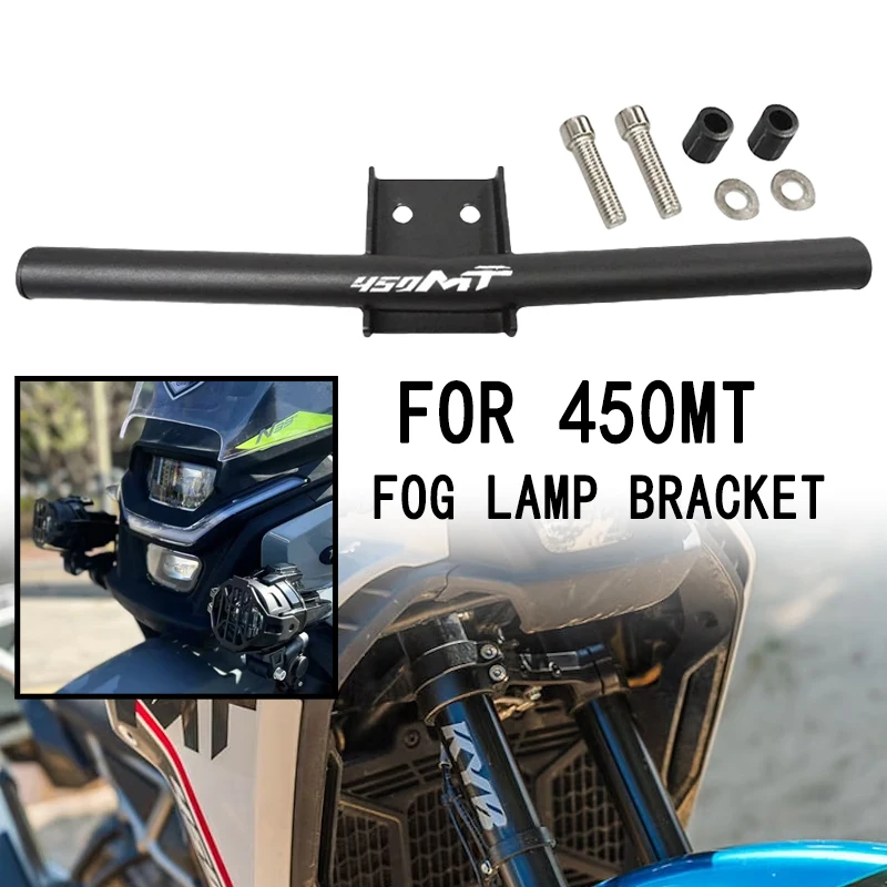 

Fit For CFMOTO 450MT CF450MT 450 MT 2023 2024 2025 Motorcycle Accessoires Spotlights Holder Fog Light Mounting Fog Lamp Support