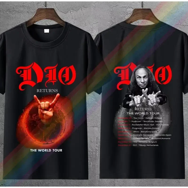 Vintage 2017 Dio Returns World Tour T shirt size S 5XL