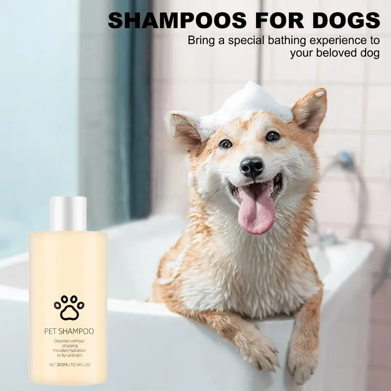 Deep Cleansing Shampoo for Sensitive and Dry Skin Gentle Cleansing Shampoo for Dogs and Cats 100ml For gentle pet grooming