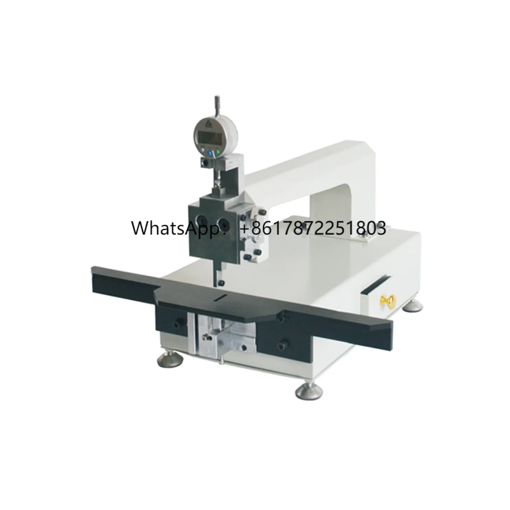 

V Slot Residual Thickness Measuring Instrument