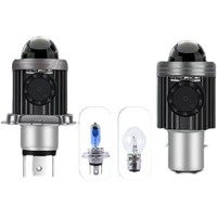 Spotlight fan H4 Led Motorcycle Headlight LED BA20D H6 P15D Lamp LED CSP High Low Beam Led Bulb Motorcycle Fog Lights 12V 24V