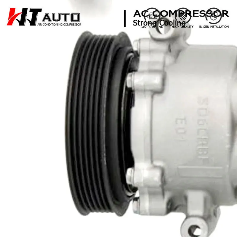 

Шкив сцепления переменного тока SD6C12 для PEUGEOT 307 308 208 Citroen C4 1356F 9659875980 9671334080 9651911180 9671334080 1350F