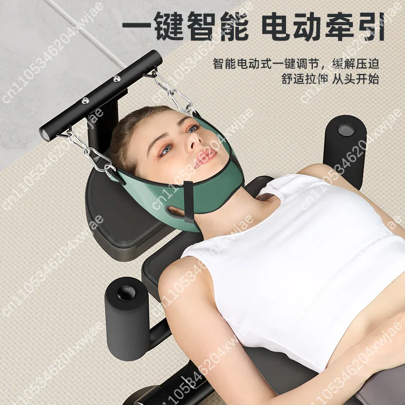 Home Use Electric Inversion Stretcher with Height Adjustment for Spinal Decompression Smart Therapy System