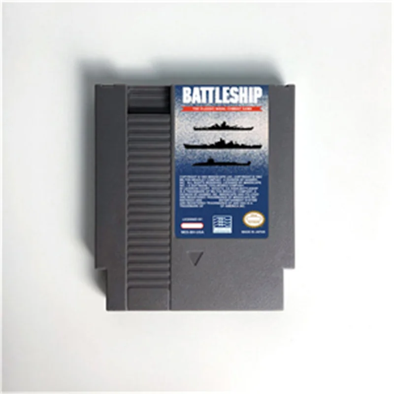 Battleship Game Cart for 72 Pins Console NES