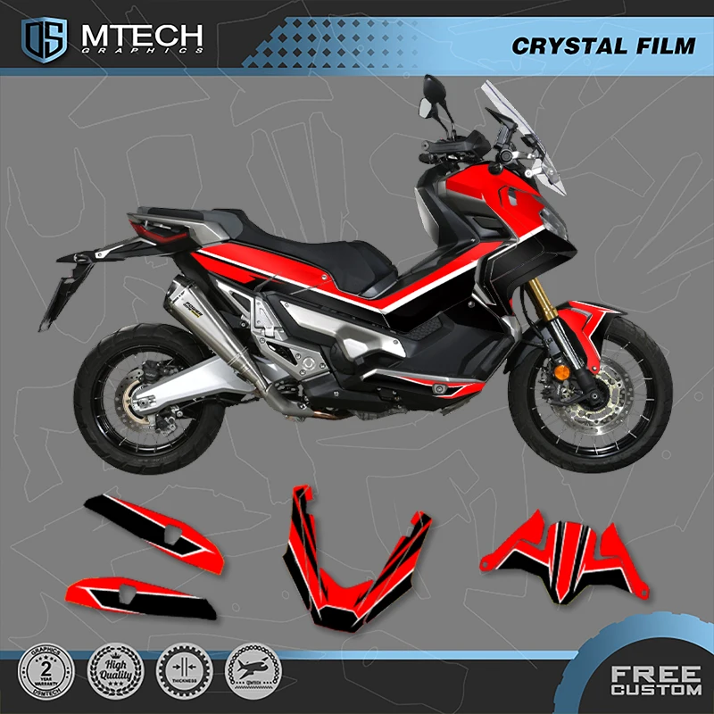 DSMTECH Custom Motorcycle Graphics Enduro Decals Stickers Kits For HONDA  X-ADV750 750cc 2017 2018 2019 2020-9